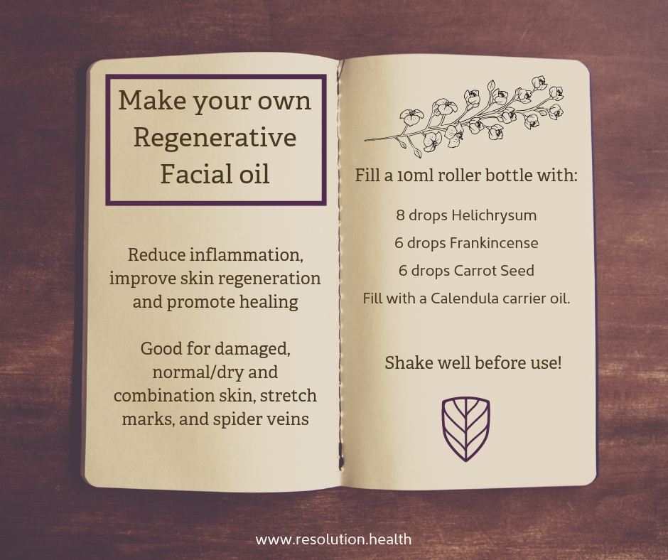 recipe for regenerative facial oil